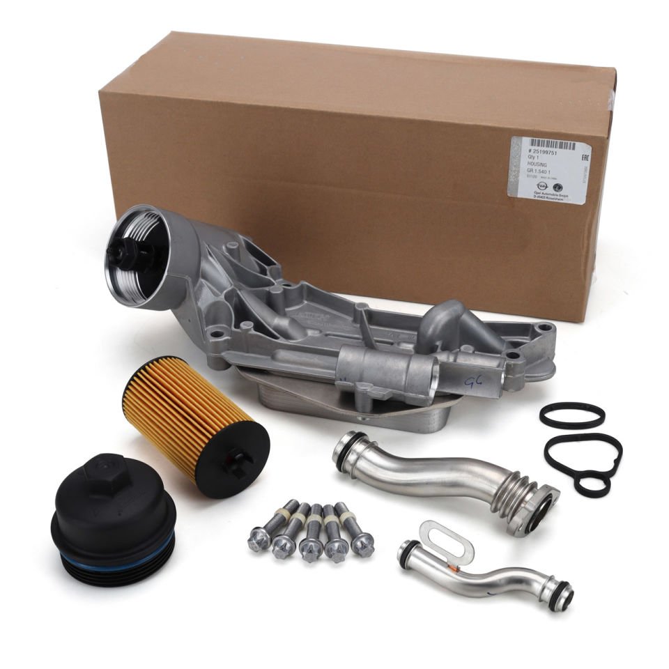 Chevrolet Aveo 1.4 Benzinli Motor Yağ Soğutucu Komple 2010-2011 Modeller Arası Orijinal Ürün 25199751