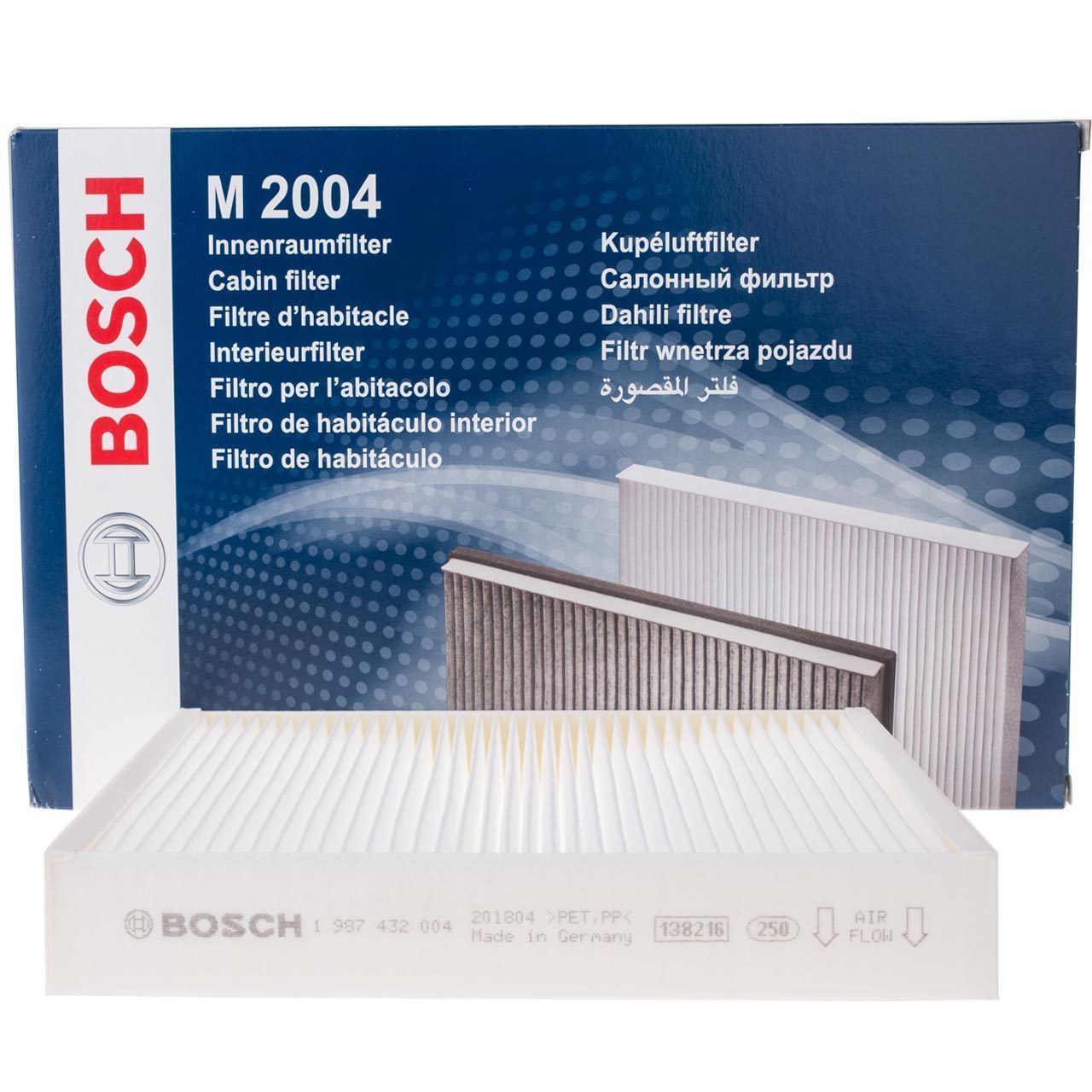 Opel Merıva B Polen Filtresi Karbonsuz 2010-2017 Modeller Arası Bosch Marka 1987432004