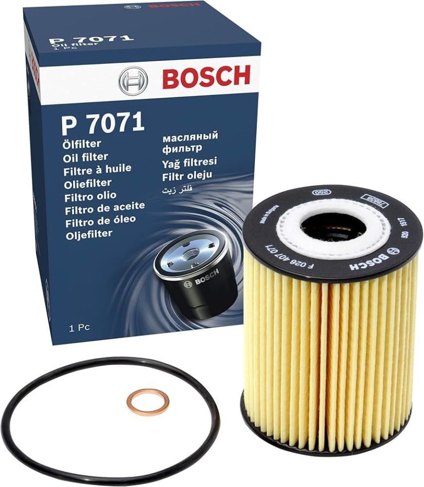 Chevrolet Captıva C100 Yağ Filtresi 2007-2011 Modeller Arası 2.0 Dizel Motor Bosch Marka F026407071