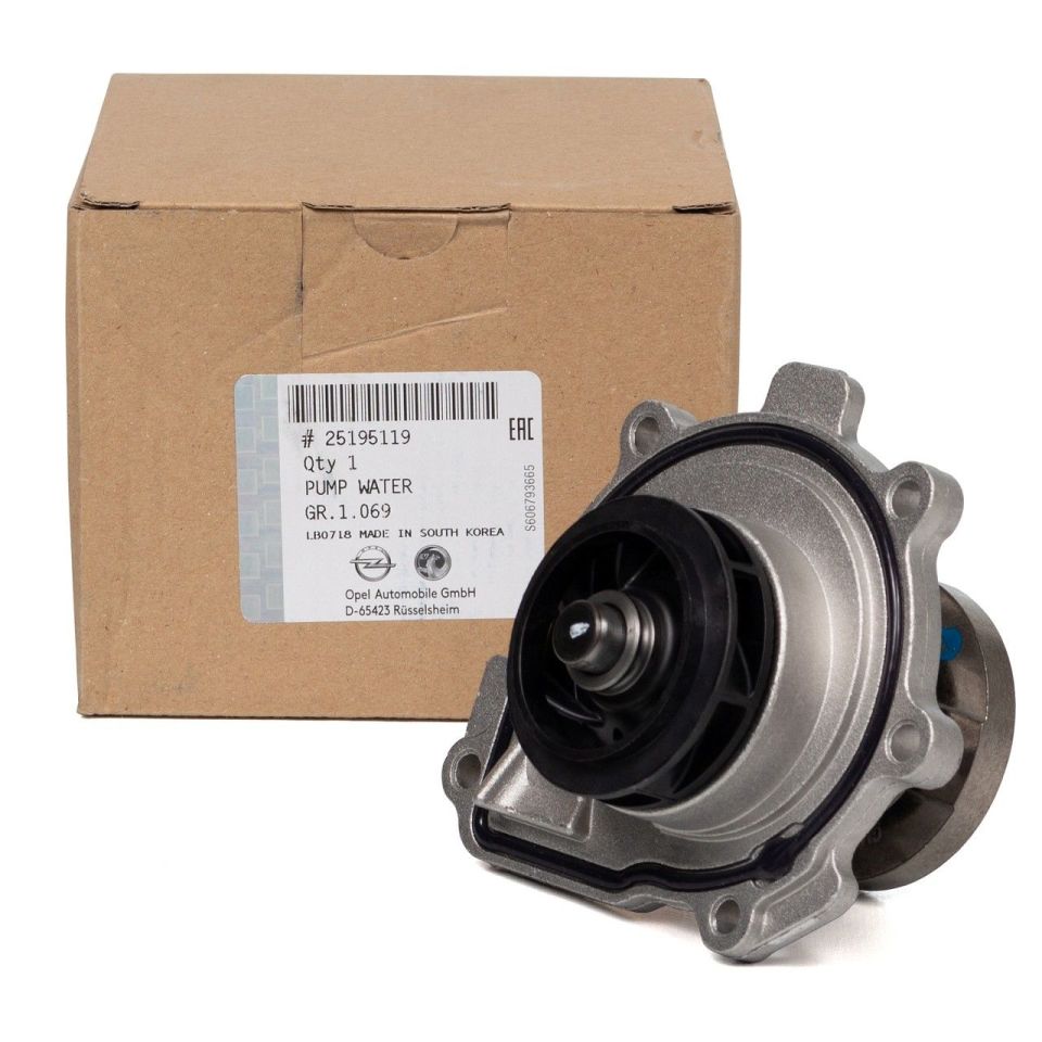 Opel Astra H 1.6 Devirdaim Su Pompası 2004-2014 Modeller Arası Orijinal Ürün 25195119