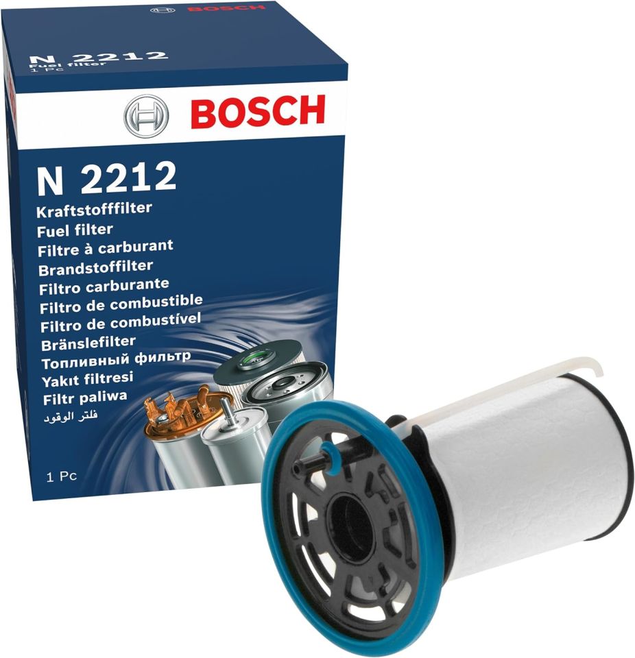 Opel Combo D Yakıt Filtresi 2012-2018 Modeller Arası 1.3 1.6 2.0 Dizel Motor Bosch Marka F026402212