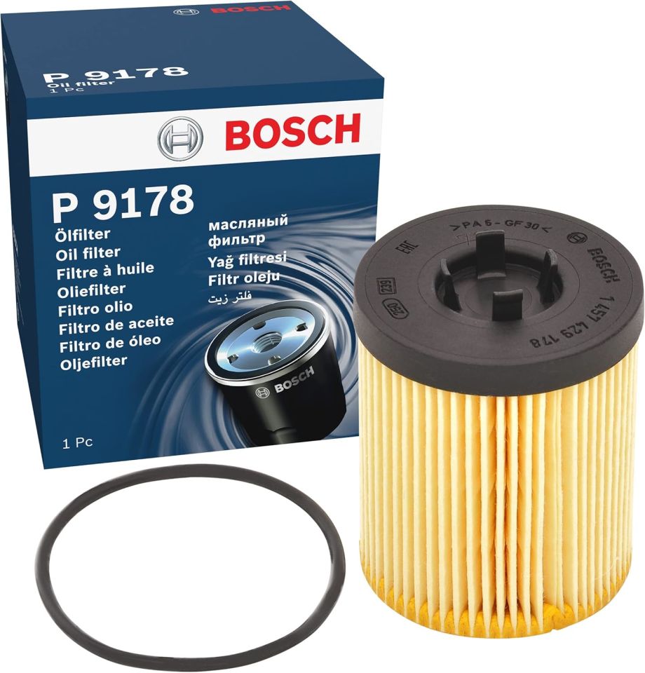 Opel Vectra B Yağ Filtresi 1996-2002 Modeller Arası 1.8 2.5 2.6 Benzinli Motor Bosch Marka 1457429178
