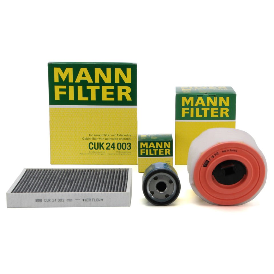 Opel Astra K Filtre Seti 2016-2021 Modeller Arası 1.0 1.4 Turbo Benzinli Motor Mann Marka MANN-11