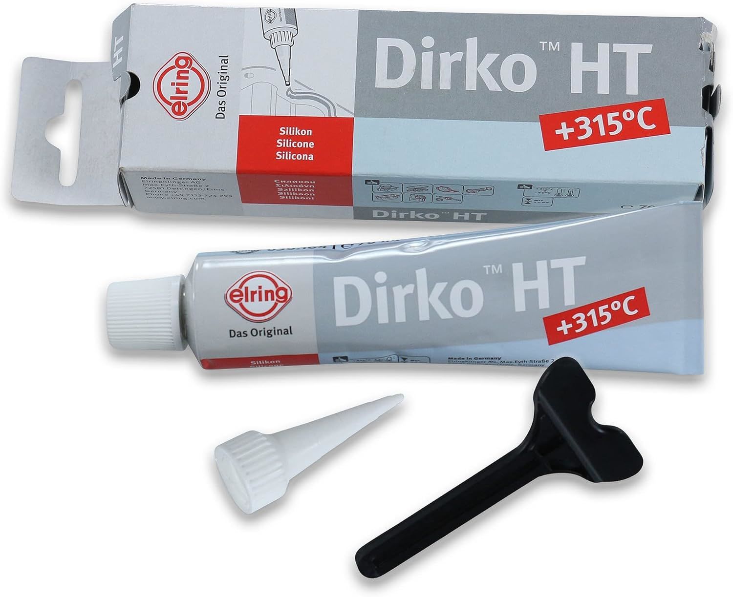 Sıvı Conta 315 Derece Gri Renk 70 ML Elrıng Marka 036.164