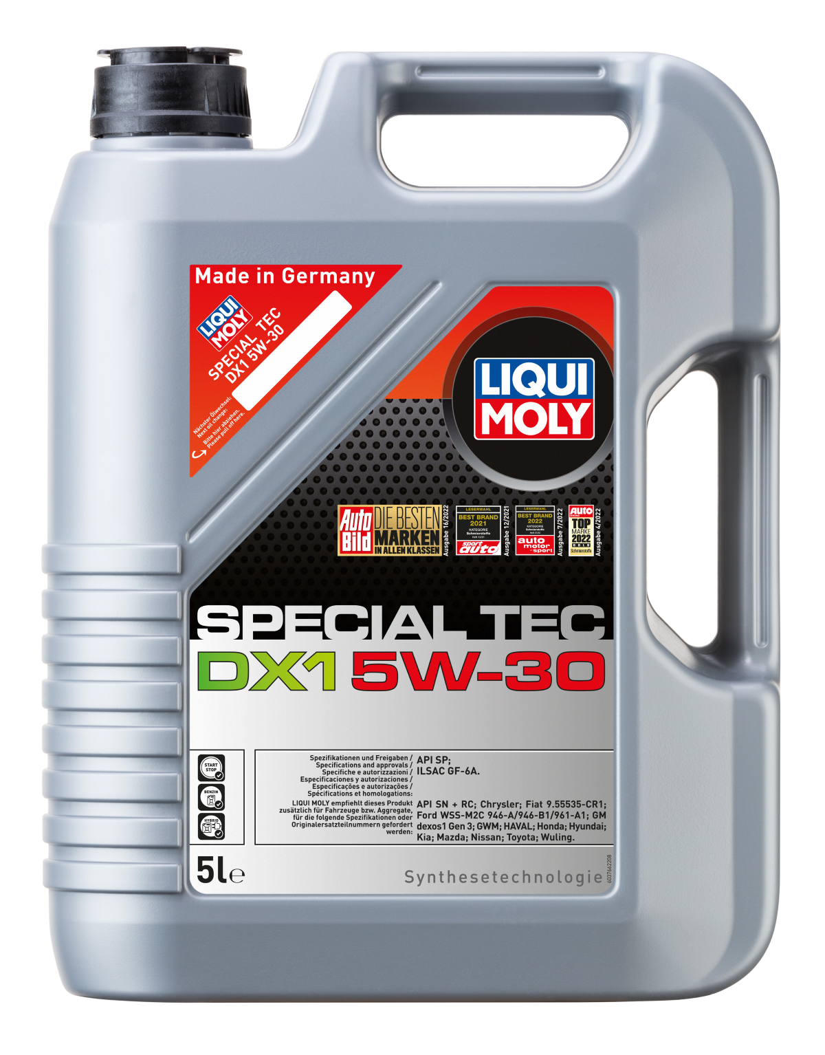 LIQUI MOLY | Special Tec DX1 Gen3 5W30 Motor Yağı 5 Litre (20969)