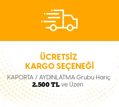 Ücretsiz Kargo İmkanı